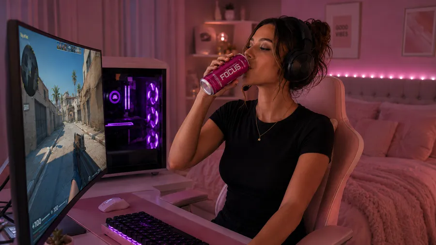 Focus 1337 Pharma : boisson focus pour le gaming — CRJE