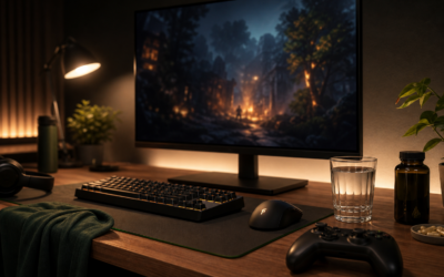 Longues sessions de gaming : comment protéger tes yeux et rester performant